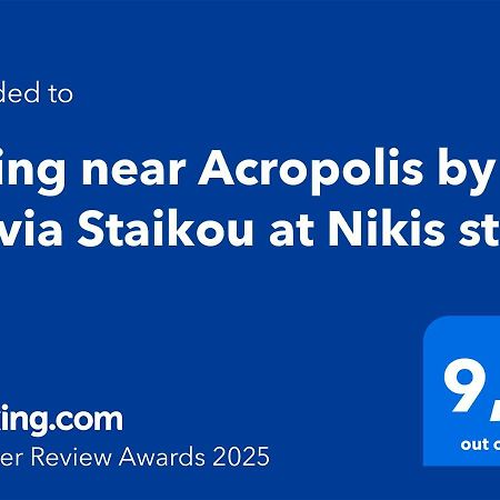 アテネLiving Near Acropolis By Sylvia Staikou At Nikis Strアパートメント エクステリア 写真